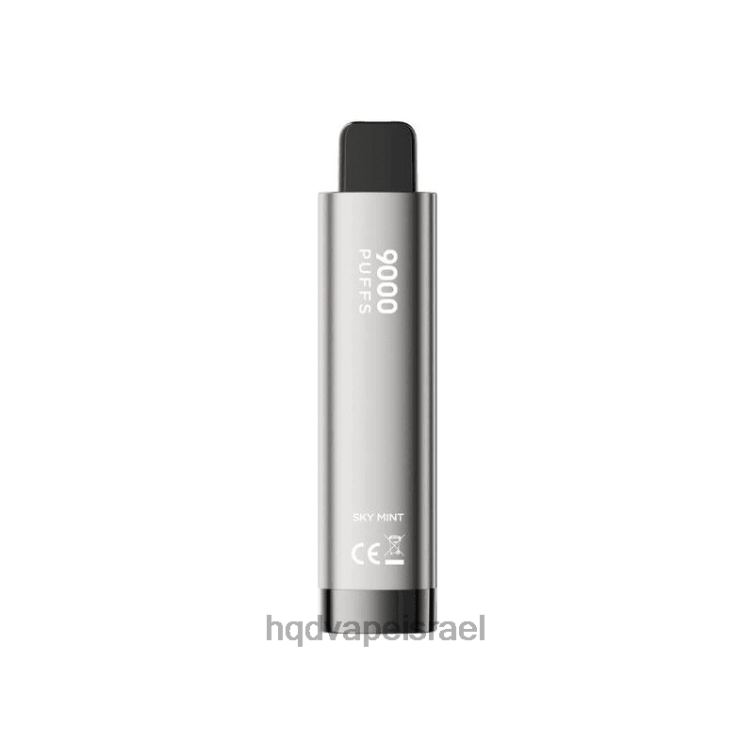 HQD CUVIE 9000 PUFFS חַד פַּעֲמִי שמיים מנטה P4PB8287 | HQD VAPE DISPOSABLE