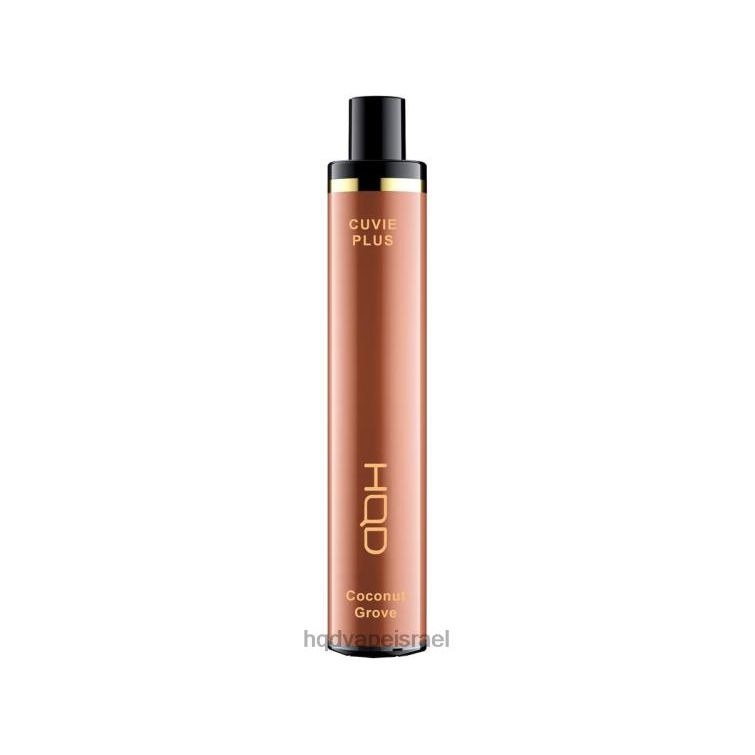 HQD CUVIE PLUS ואפי חד פעמי מטע קוקוס P4PB8157 | HQD VAPE DISPOSABLE
