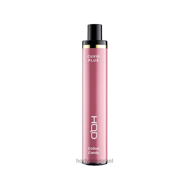 HQD CUVIE PLUS ואפי חד פעמי צמר גפן מתוק P4PB8160 | HQD VAPE SHOP