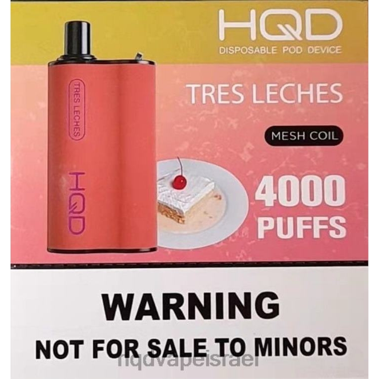 HQD BOX 4000 שאיפות tres leches P4PB8116 | HQD VAPE FLAVORS